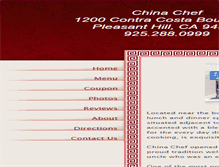 Tablet Screenshot of chinachefph.com